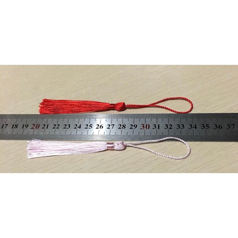 彩色流蘇；隨機30條不挑色 彩色流蘇；隨機25條不挑色 流蘇 中國結材料包 彩色流蘇材料包 流蘇裝飾-細節圖4