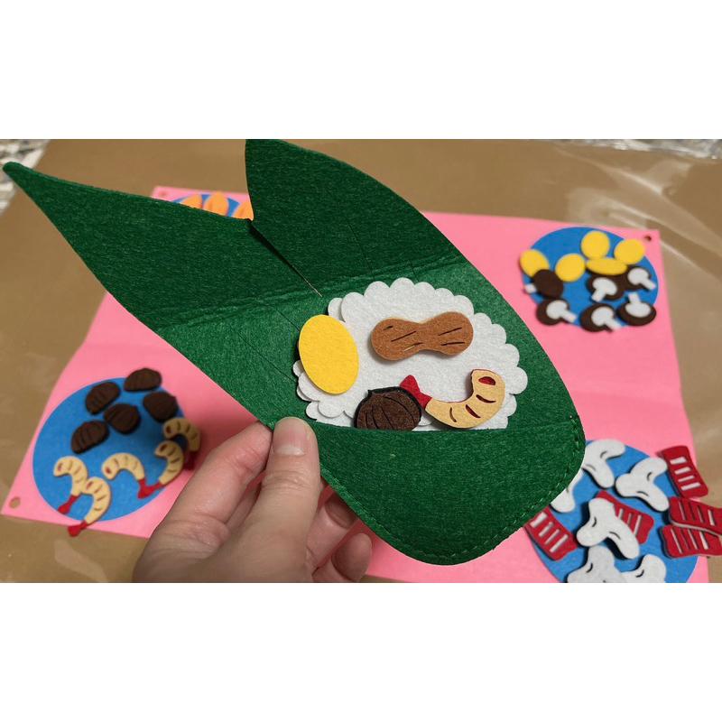 仿真粽子 粽子DIY 包粽子 粽葉 趣味粽子教材 粽子素材 粽子道具 端午節必備 端午節素材 包粽子 認識粽子-細節圖5