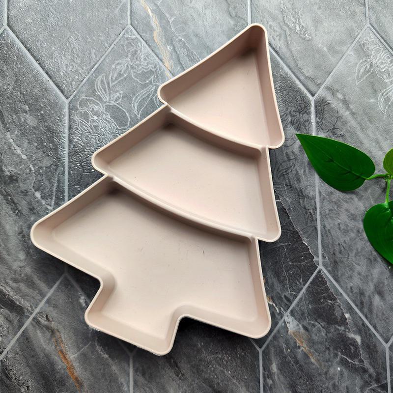 聖誕樹盤子 2入組 聖誕樹擺設盤 聖誕樹收納盒 聖誕樹擺設 聖誕樹盤子-細節圖5