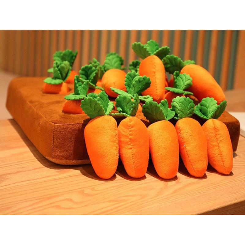 現貨 拔蘿蔔玩具 寵物嗅聞墊 狗玩具 貓玩具  益智玩具 拔蘿蔔 復活節 蘿蔔-細節圖6
