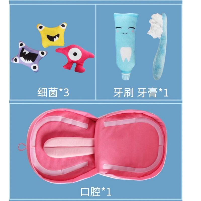 牙齒寶寶❤️刷牙教學 牙齒教具 刷牙教具 口腔教具 嘴巴教具 刷牙教學-細節圖5