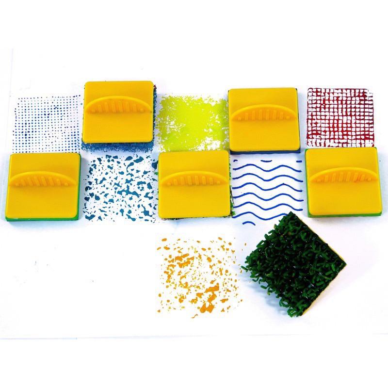 動物橡膠印.diy繪畫工具四款印章,動物們的紋路印章 動物紋路印章 紋路印章 手指印章手指套印章 拓印印章 拓印教材-細節圖8