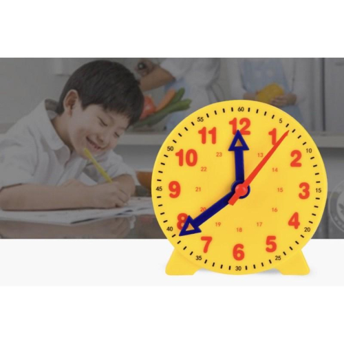 小時鐘教具，教學小時鐘 連動時鐘 教學時鐘 兒童時鐘 教學時鐘 連動時鐘 時鐘印章 時間印章 時間教學