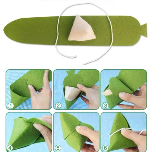 體驗包粽子 （粽子材料包）粽子教材 端午節DIY粽子（材料包）包粽子 教具粽子 粽子 划龍舟 吃粽子 包中 粽子材料包