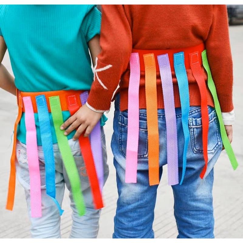 遊戲追逐腰帶(顏色隨機) 抓尾巴遊戲、團隊活動、團康遊戲-細節圖2