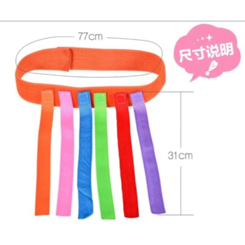 遊戲追逐腰帶(顏色隨機) 抓尾巴遊戲、團隊活動、團康遊戲-細節圖3