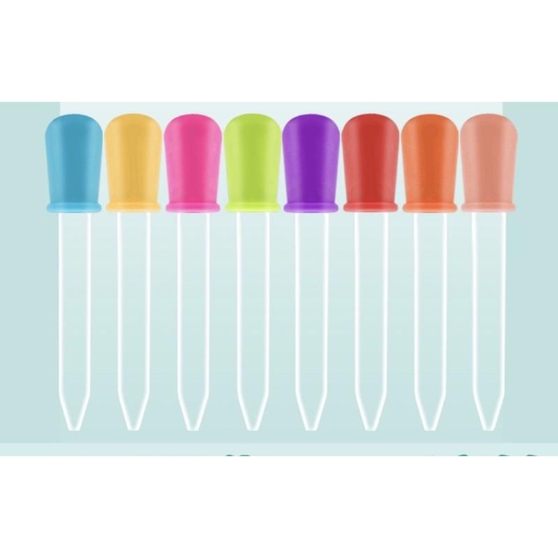 一組10色 滴管珪膠滴管 10色滴管 色彩教具 色彩道具 顏色教具 滴管 感官素材 顏色素材-細節圖3