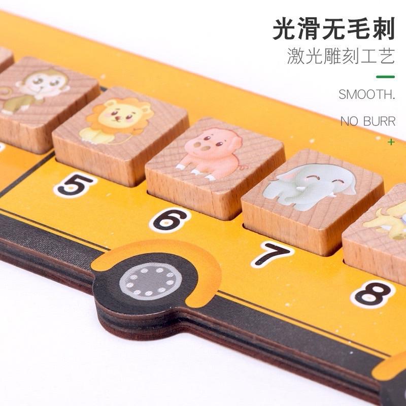 數學桌遊 加減桌遊 數字桌遊 巴士數字 動物數字-細節圖3