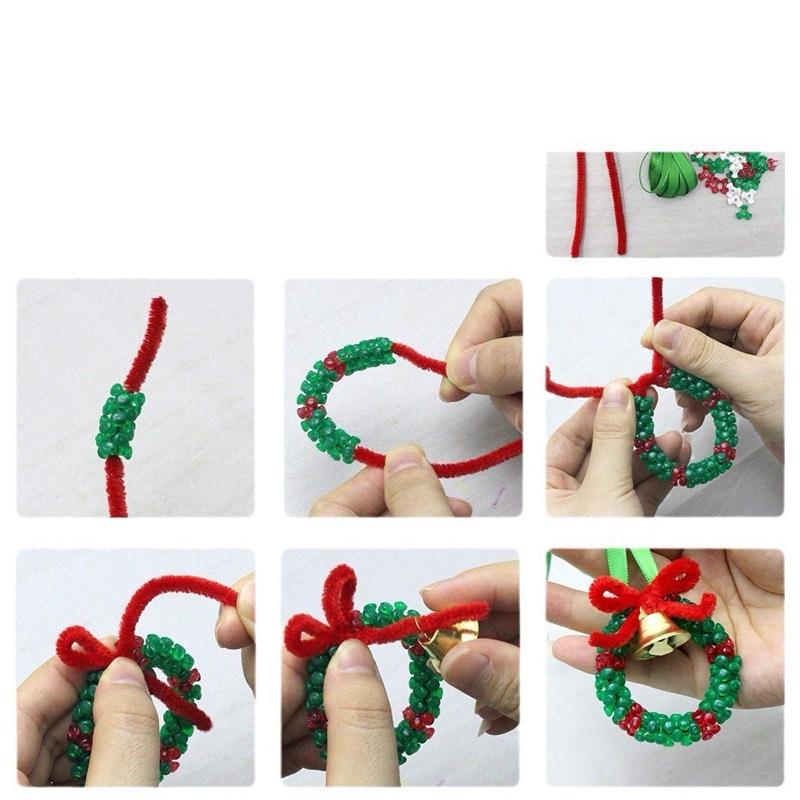 花環材料包 聖誕手作 聖誕材料包 聖誕勞作-細節圖3