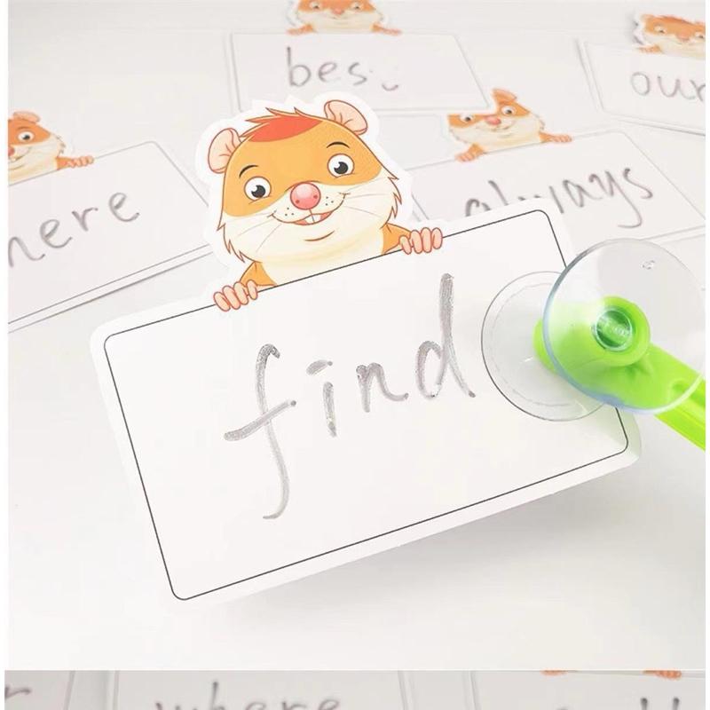 英文遊戲 可擦白板 打地鼠白板 練習白板-細節圖4