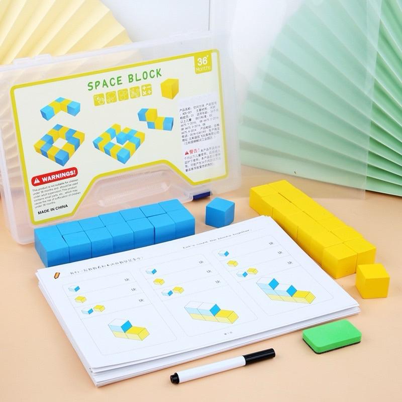 方形遊戲 方塊遊戲  數學遊戲 邏輯數學方塊盒-細節圖2