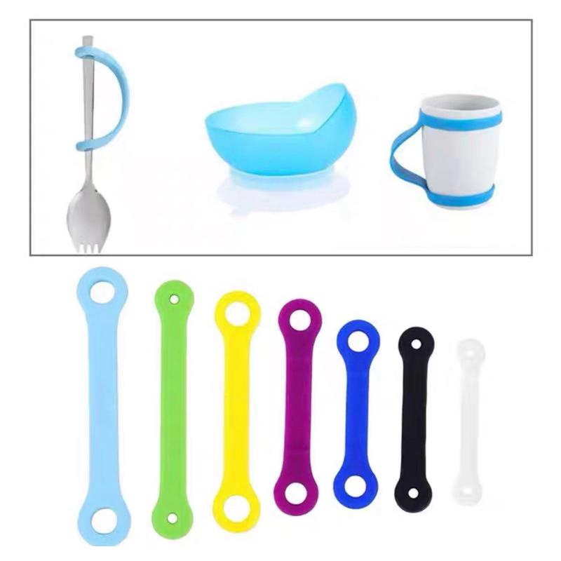 訓練 長照輔具 訓練拿握輔助 矽膠輔助握把七件式(不含工具）-細節圖2