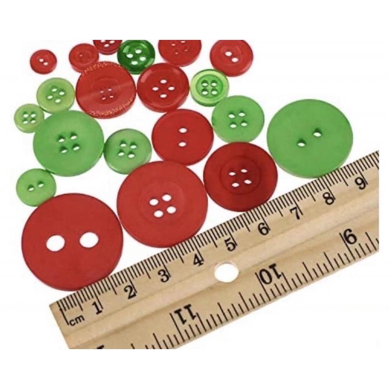 聖誕色系 鈕釦三色混合出約280顆 聖誕鈕扣 聖誕鈕扣 三色混合 聖誕鈕扣 聖誕扣子 鈕扣 聖誕勞作 聖誕手作 聖誕小物-細節圖5