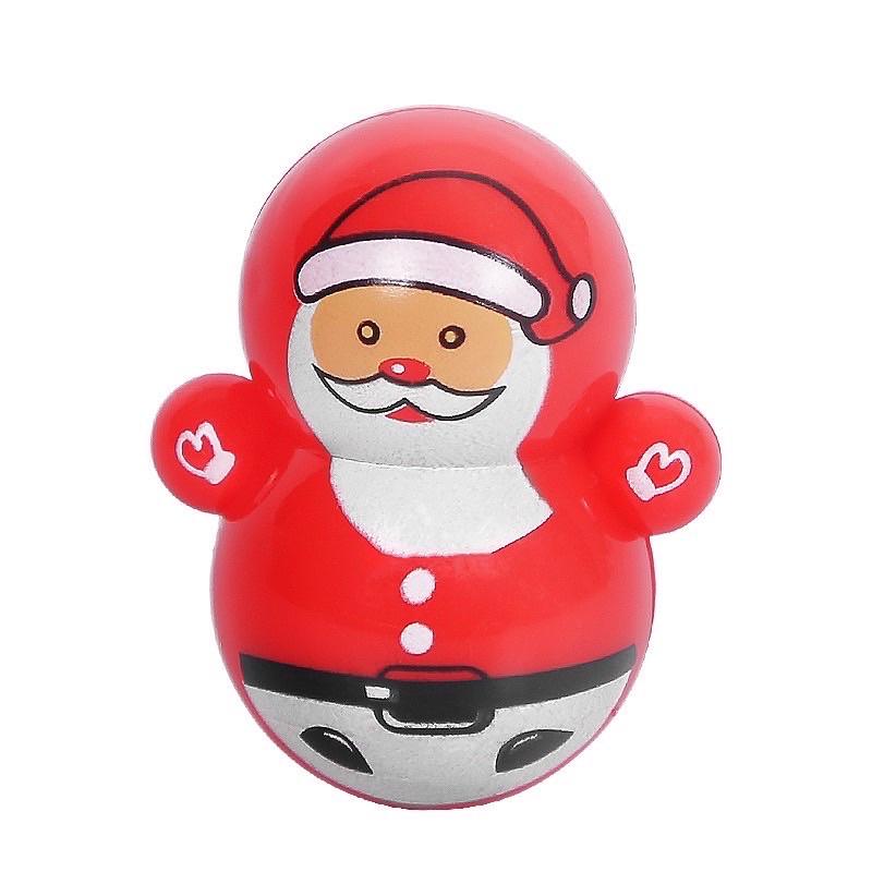 聖誕不倒翁20個一組，聖誕不倒翁小公仔 聖誕不倒翁 聖誕小物 聖誕禮物 聖誕收藏品 補習班小禮物 不倒翁玩具-細節圖4