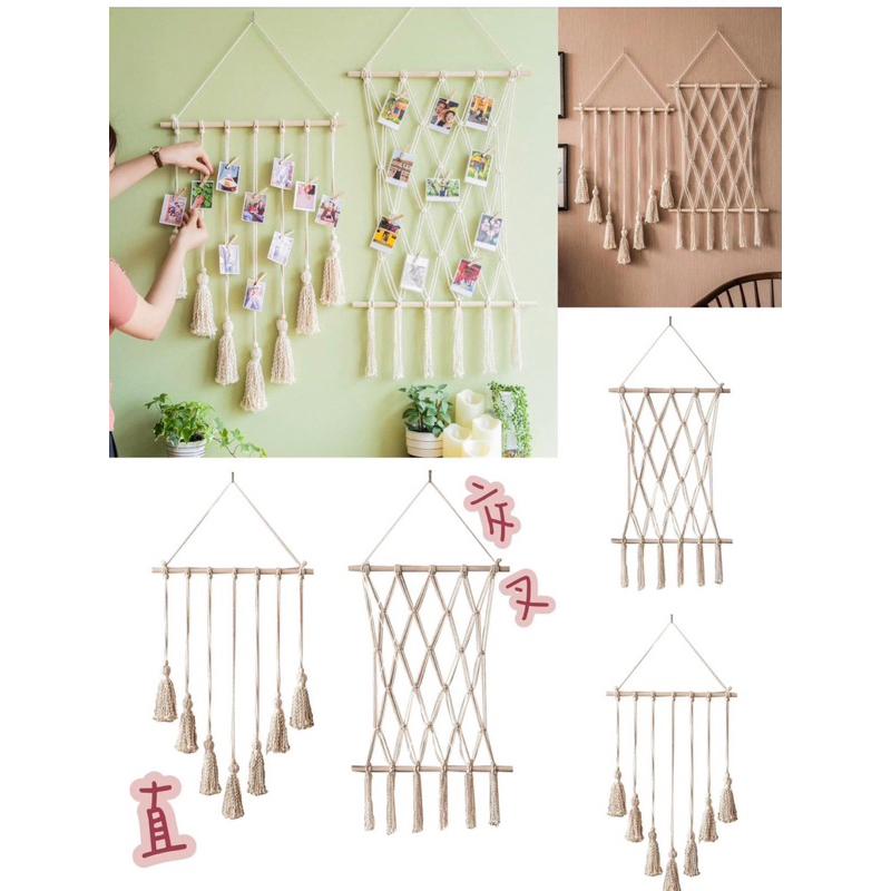 北歐風編織掛毯  編織系列環境佈置 編織佈置設計 照片佈置 作片佈置 教室佈置 辦公室佈置 南洋風佈置 北歐佈置-細節圖6