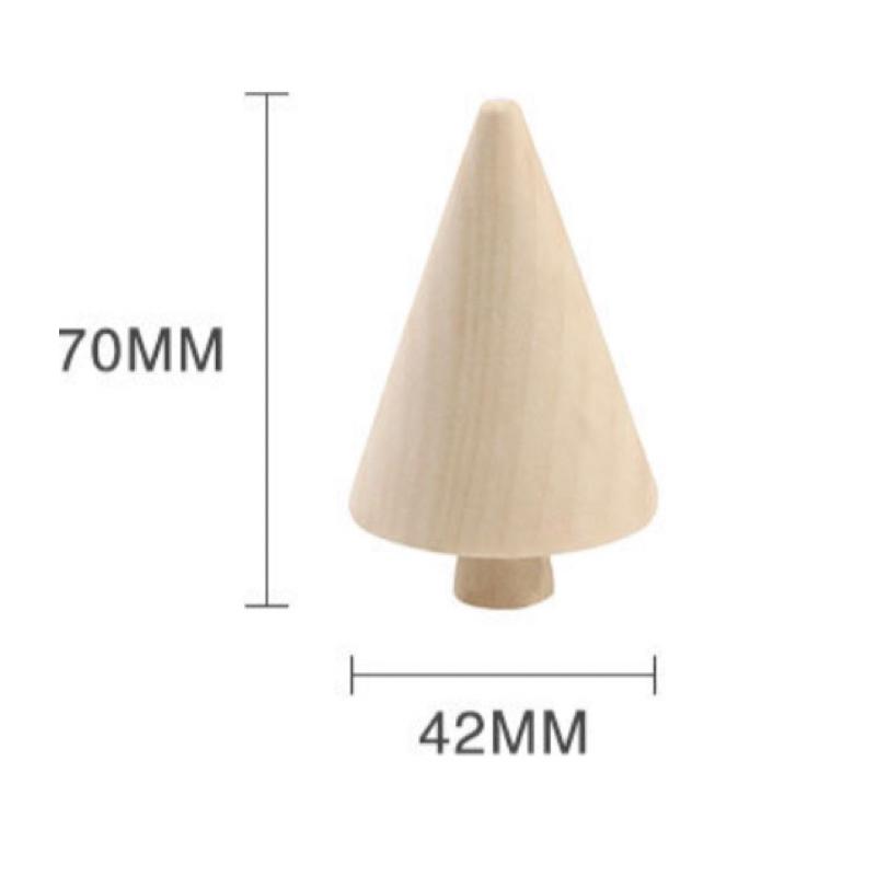 小樹材料包 木製小樹材料 樹林材料包 建構區 木製樹葉材料包 木製聖誕樹彩繪材料包 森林素材 聖誕樹彩繪-細節圖8