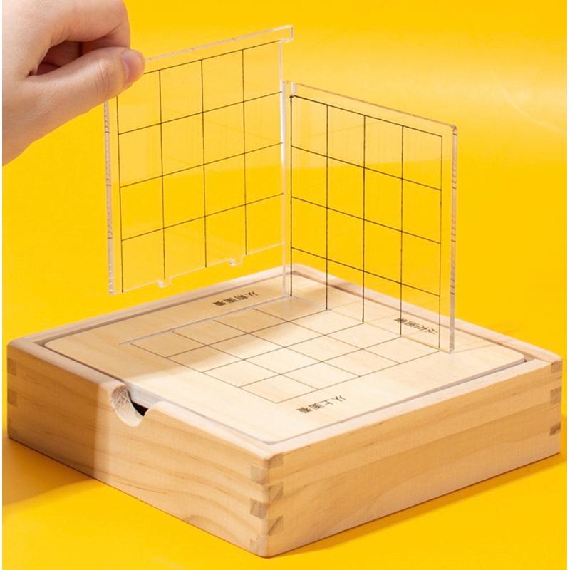 數理教學 方型的建構 三視圖教具 立體方塊透視桌遊 三視維方塊桌遊 方形桌遊-細節圖4