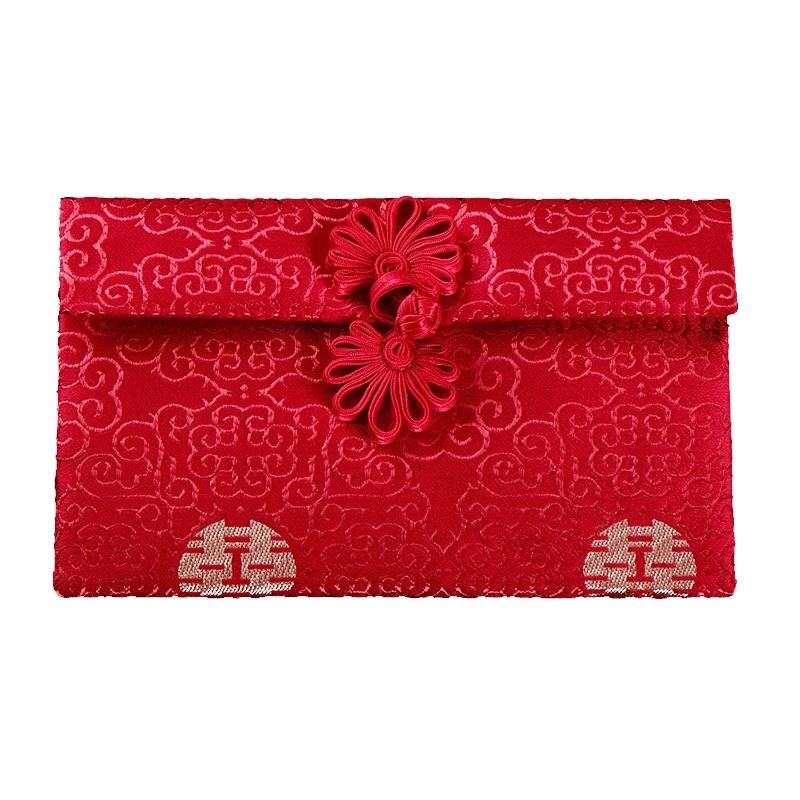 刺繍錦鍛紅包袋 精緻工藝紅包 高檔頂級刺繍紅包 紅包 福氣紅包-細節圖4
