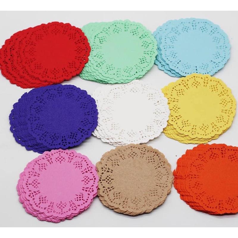 勞作紙 紙花 蕾絲邊摺紙 蕾絲紙空白（需要自行DIY創作品）勞作基礎 、花邊紙，吸油紙、蕾絲紙-細節圖7