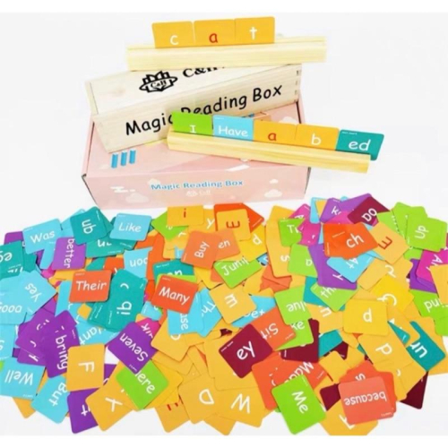 英文教具⭐️玩轉英語小教具 magic reading box 英語拼讀卡 英文教學教具、英文桌遊、字母桌遊、字母教具 - 子玄企業社(幼教 ...