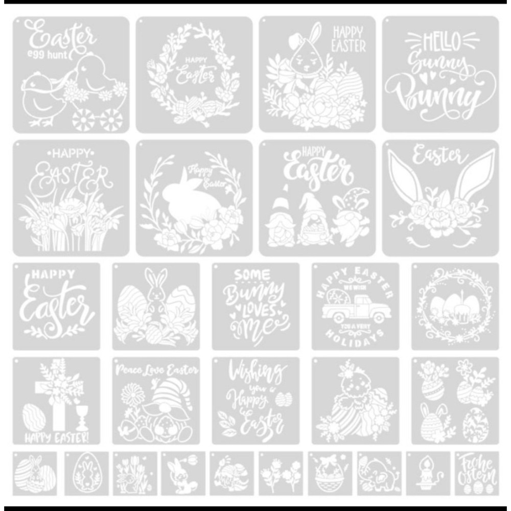 復活節模板 蔬菜水果模板 多樣式模板 節日模板-規格圖9