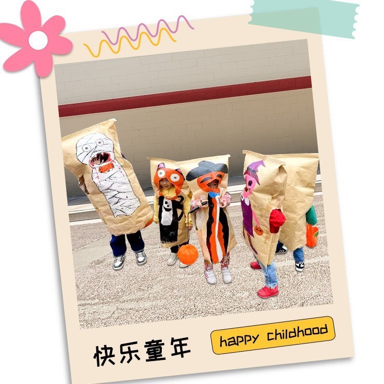 萬聖節創意塗鴉角色裝扮袋👻 親子手作著色袋 / 表演派對遊戲服裝袋-細節圖4