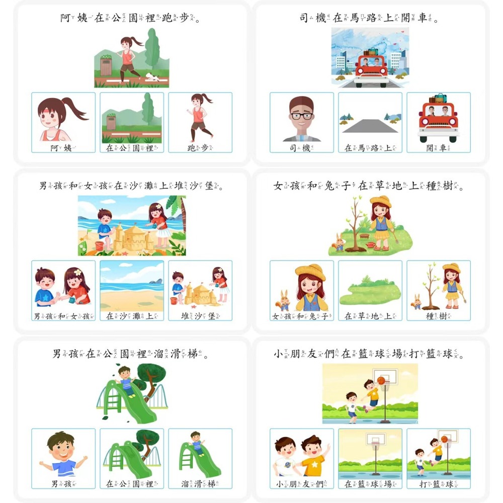 生活情境圖卡、兒童語言訓練、親子互動教材、語言表達學習、幼兒教學用品、特殊教育教具、日常生活認知-細節圖2
