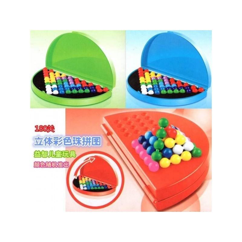 關益智魔珠金字塔/智慧金字塔(益智桌遊)-細節圖2