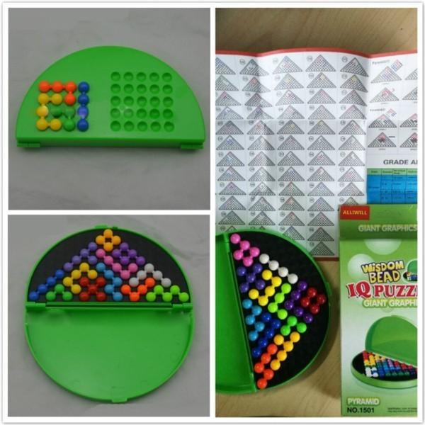 關益智魔珠金字塔/智慧金字塔(益智桌遊)-細節圖6