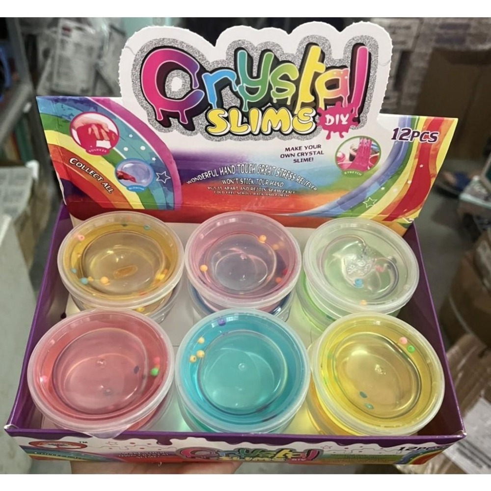 12入手提亮粉水晶泥史萊姆 原價199 出清價75 (商檢號M64820)-細節圖5