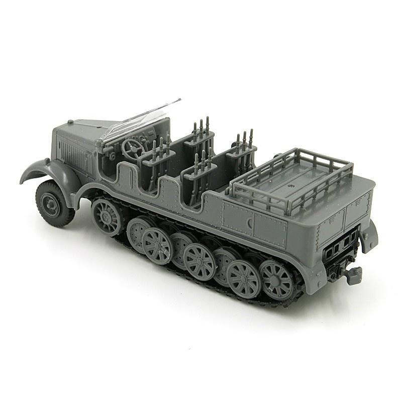 半履帶裝甲運兵車1/72二戰德國SD.KFZ.7拼裝模型軍事戰車模型-細節圖3