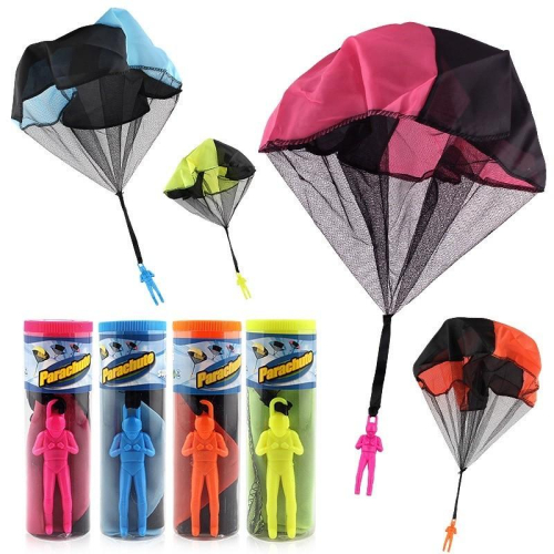 手拋降落傘 戶外玩具 兒童手拋降落傘玩具 迷你士兵降落傘 降落傘