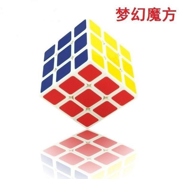 正版 三階夢幻魔方 超強耐磨不退色 六色高品質魔術方塊/魔方格-細節圖5