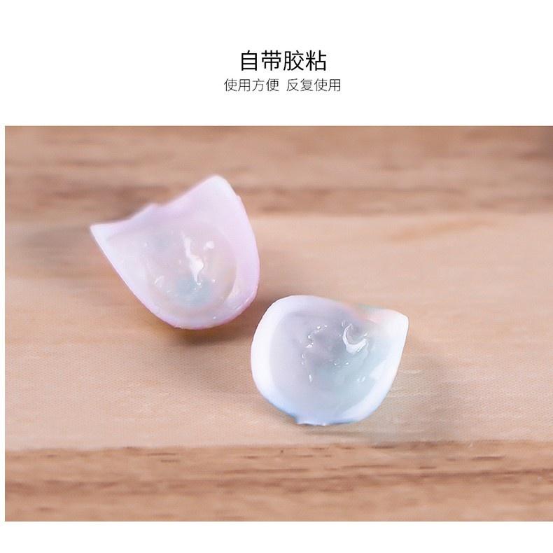 韓版~12入兒童3D立體重覆自粘彩繪指甲貼-細節圖7