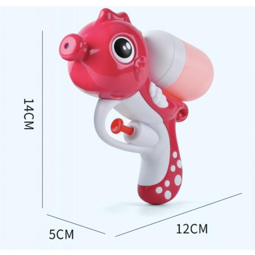 2入強力鯊魚+海馬噴水小水槍15*10CM-細節圖2