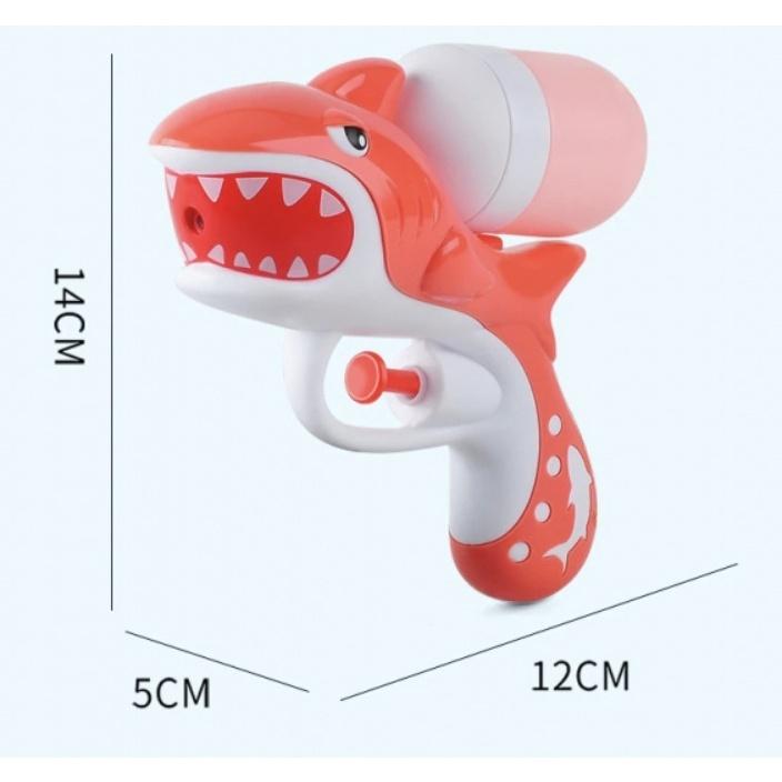 2入強力鯊魚+海馬噴水小水槍15*10CM-細節圖3