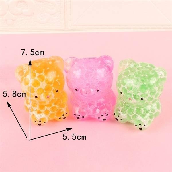 水晶小熊/貓頭鷹/狗狗/貓咪/豆腐球/萌擠樂/舒壓球/葡萄球-細節圖7