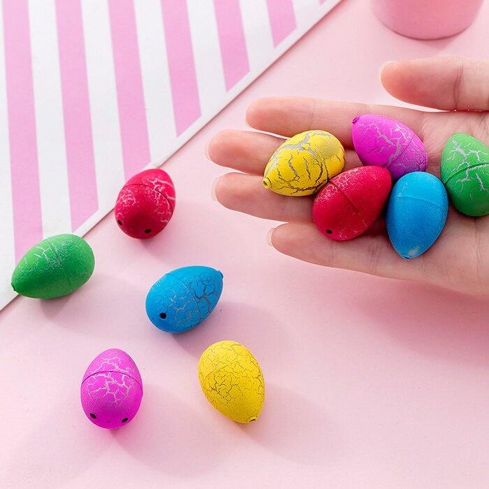 2入彩色孵化恐龍蛋 泡水玩具 丟入水中會有驚喜  釣魚 親子遊戲 二入特價-細節圖2