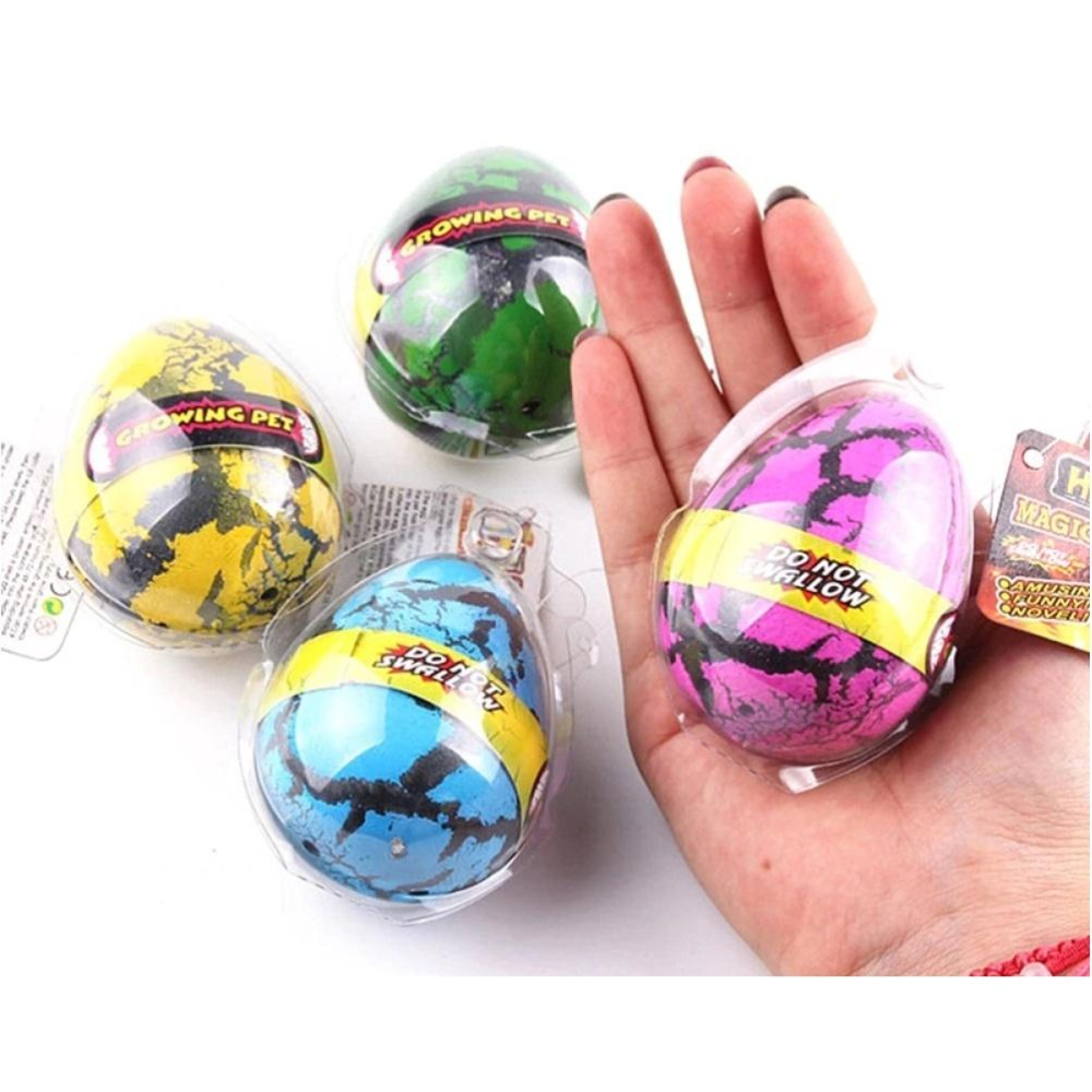 2入彩色孵化恐龍蛋 泡水玩具 丟入水中會有驚喜  釣魚 親子遊戲 二入特價-細節圖8