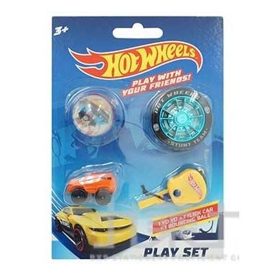 正版HOTWHEELS/風火輪迷你遊戲組 /溜溜球/彈力球./彈力車 (ST安全玩具)-細節圖6