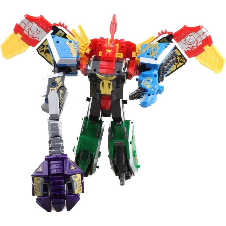 5合1機械爆龍變形化石機器人-細節圖2