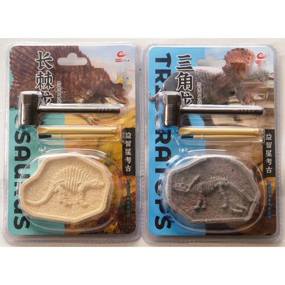 考古挖掘化石恐龍塊+工具組-細節圖6