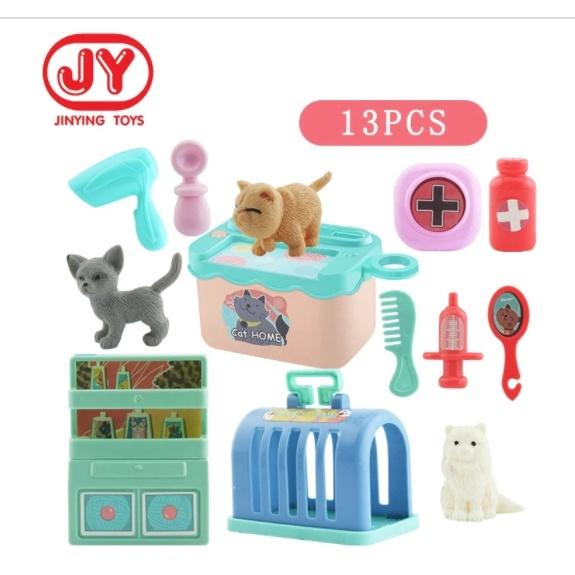 貓咪的家~竉物醫院.竉物旅館扮家家酒玩具-細節圖6