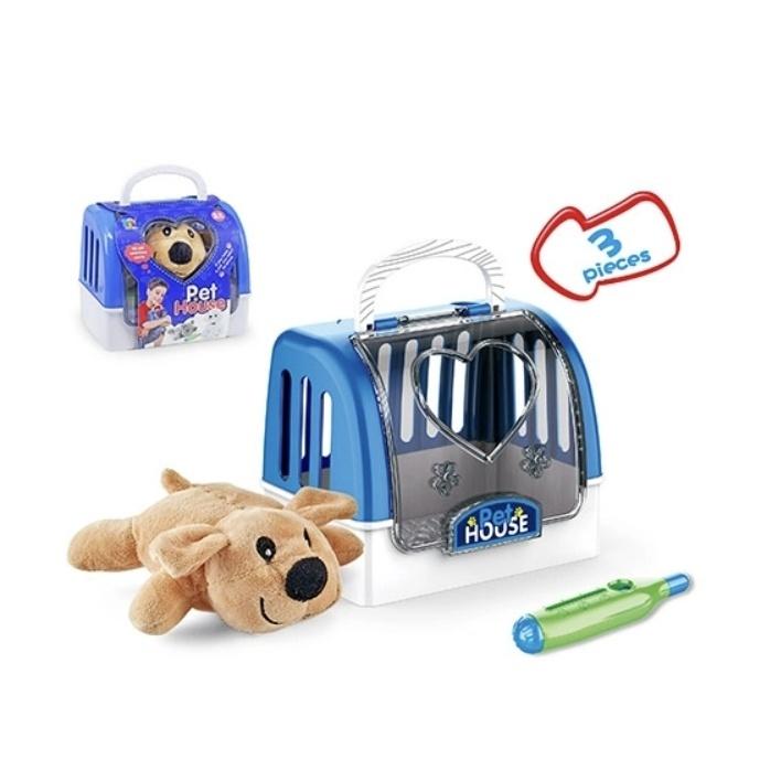 泰迪狗.馬爾濟斯 外出手提竉物狗狗旅館 狗狗玩偶 原價399 出清價149-細節圖6