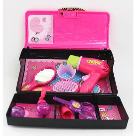 ☆玩具先生☆挪拉馬修精美口紅.吹風機.香水.梳子.公主手提化妝包 原價399 出清價119-細節圖5