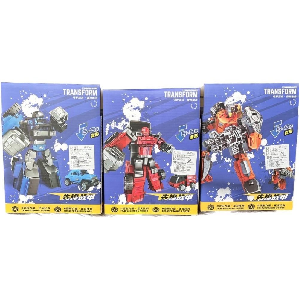 先鋒戰甲機器人變形戰鬥機/坦克/汽車/恐龍玩具-細節圖4
