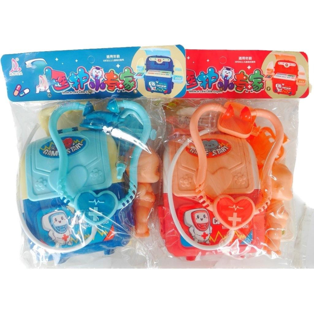 醫生.護士醫護小專家行李箱拖車組.娃娃醫療隊醫生行李箱.醫具組-細節圖3