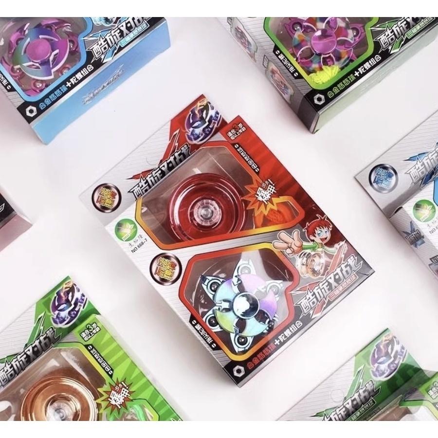 三軸承合金溜溜球+指尖陀螺套組-細節圖3