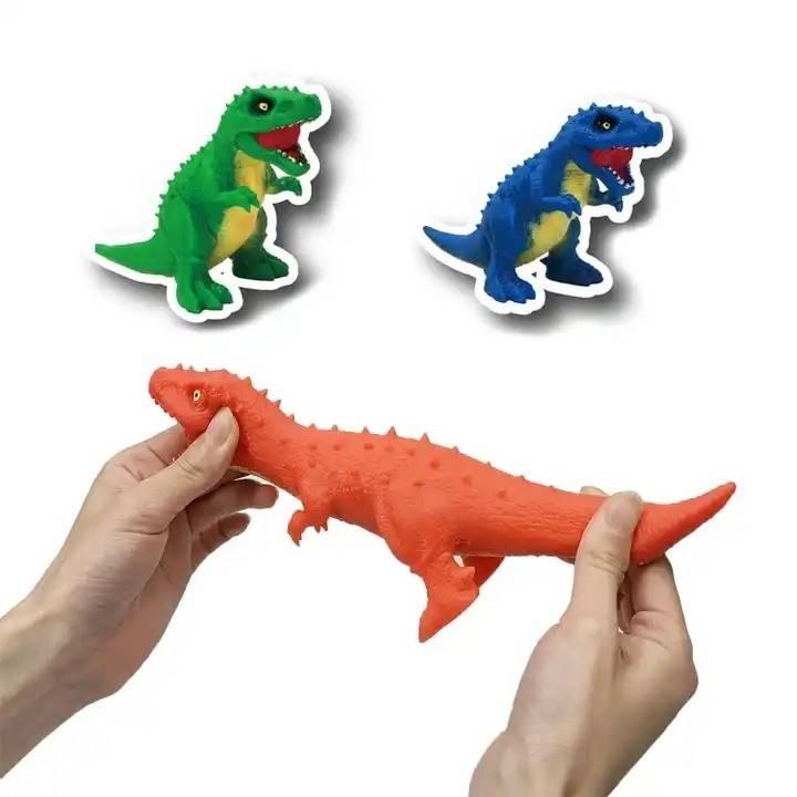 可塑形舒壓恐龍.暴龍捏捏樂玩具 舒壓玩具 捏捏樂 按壓玩具 恐龍模型 侏儸紀世界 解壓神器 ST安全玩具-細節圖6