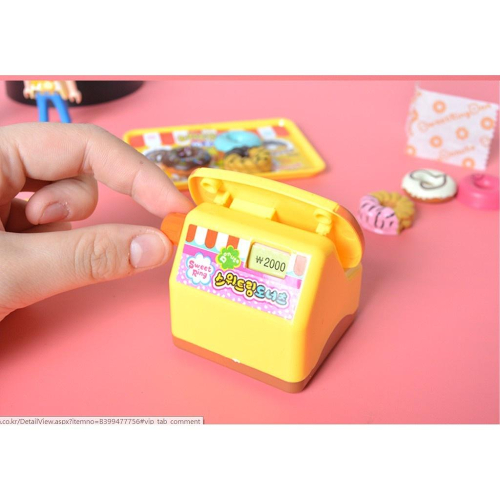 仿真甜甜圈 收銀機切切樂/家家酒玩具/益智/桌遊 (ST安全玩具)-細節圖2